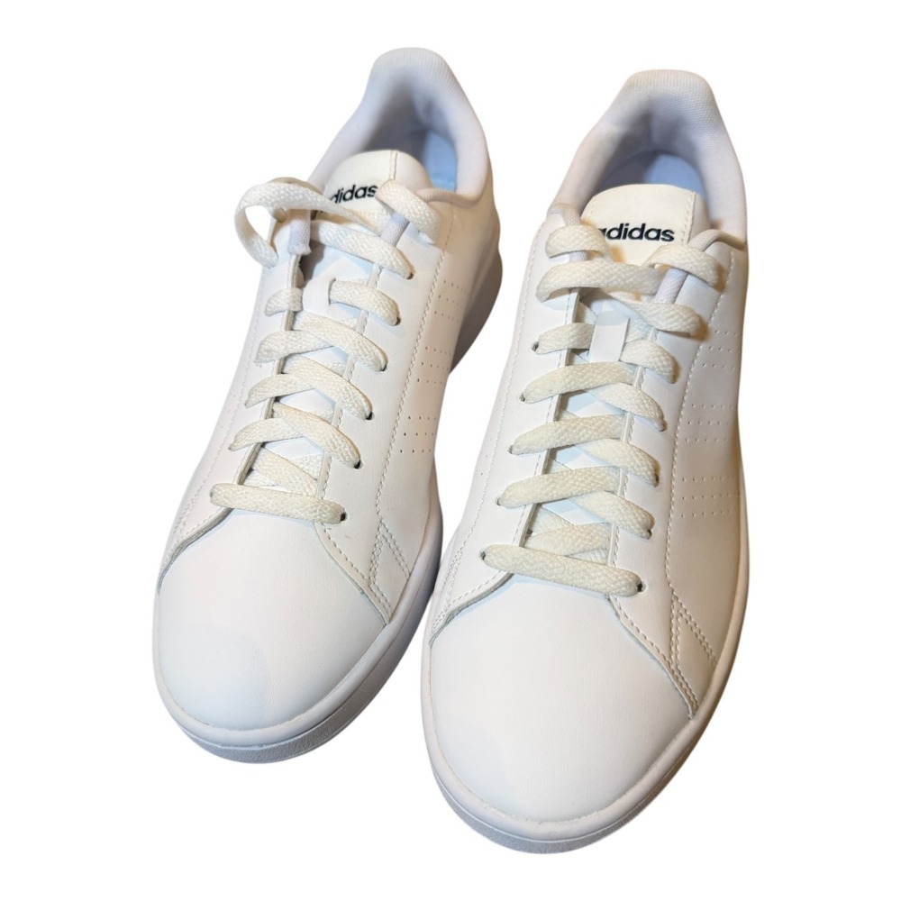 Adidas‎ Mens Advantage GZ5299 White Casual Shoes Sneakers Size 10 - Picture 3 of 7